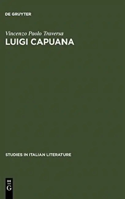 Luigi Capuana (English, Vincenzo Paolo Traversa)