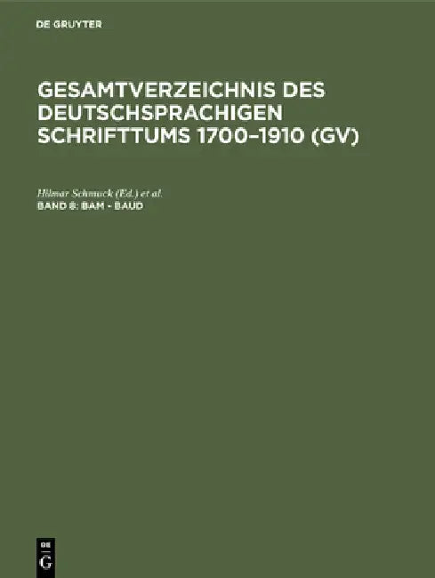 Bam - Baud (English, Hilmar Schmuck | Willi Gorzny | Hans Popst)