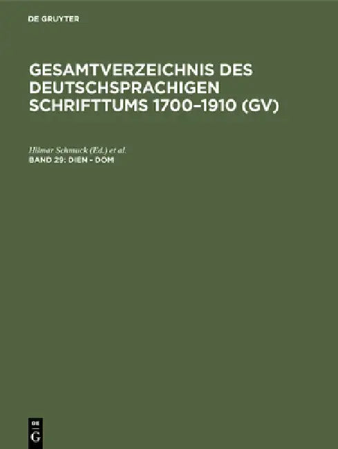 Dien - DOM (English, Hilmar Schmuck | Willi Gorzny | Hans Popst)
