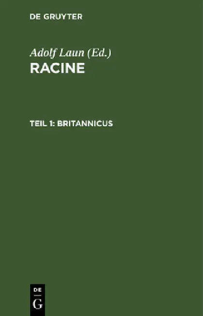 Britannicus (English, Adolf Laun)