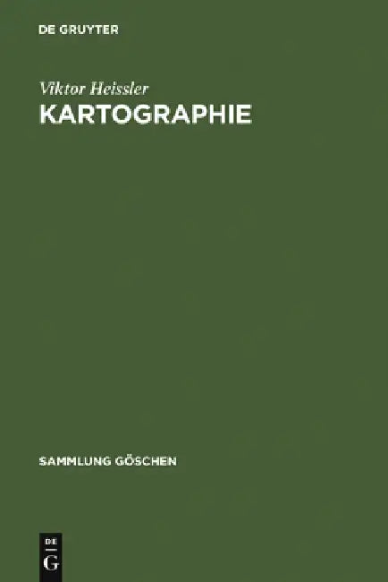 Kartographie (English, Viktor Heissler)