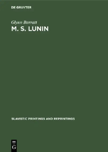 M. S. Lunin (English, Glynn Barratt)