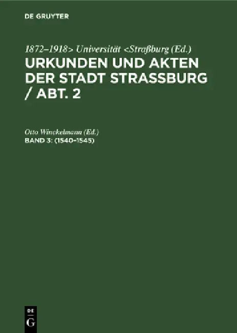 1540-1545 (English, Otto Winckelmann)