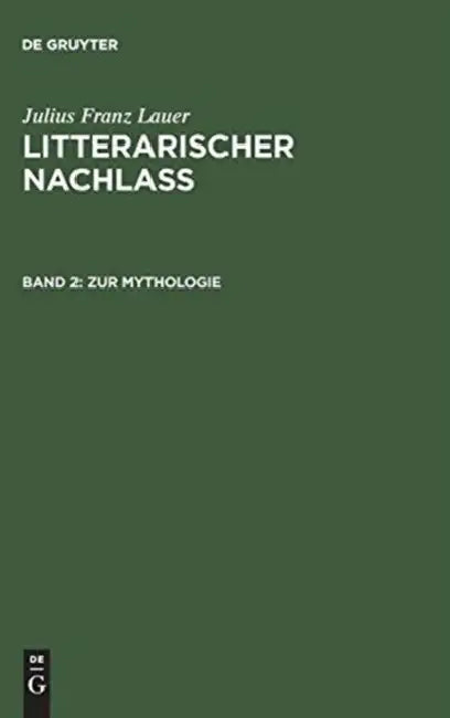 Zur Mythologie (English, Hermann Wichmann | Julius Franz Lauer)
