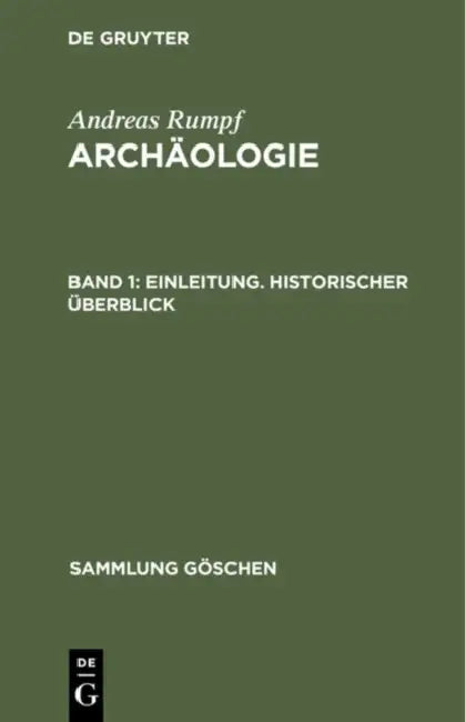 Einleitung. Historischer Überblick (English, Andreas Rumpf)