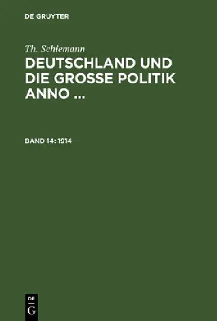 1914 (English, Th Schiemann)