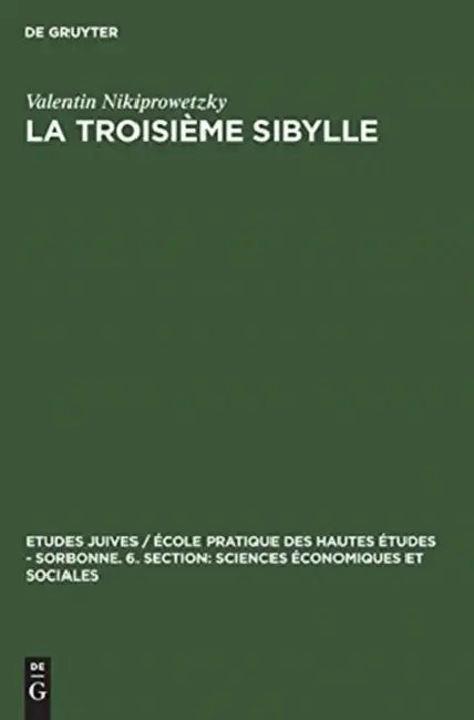 La troisième Sibylle (English, Valentin Nikiprowetzky)