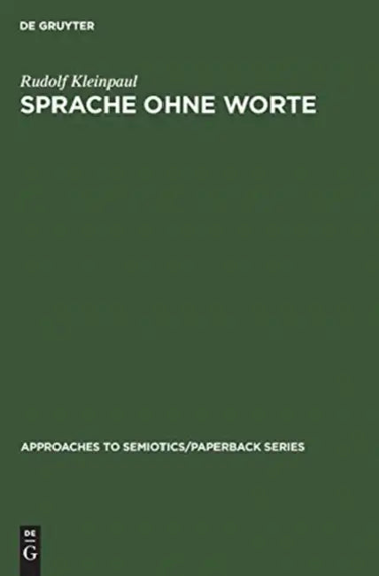 Sprache ohne Worte (English, Rudolf Kleinpaul)