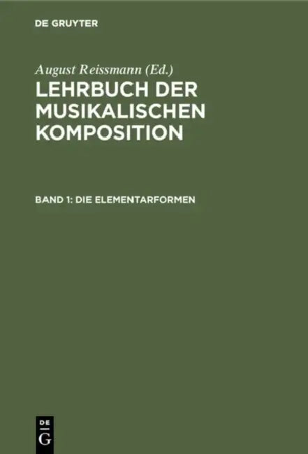 Die Elementarformen (English, August Reissmann)