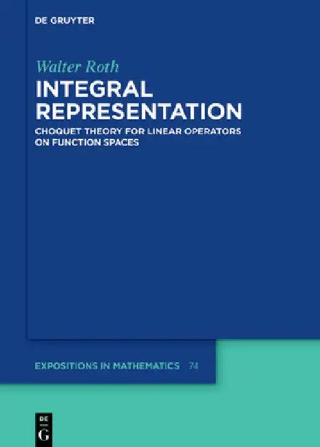 Integral Representation (English, Walter Roth)