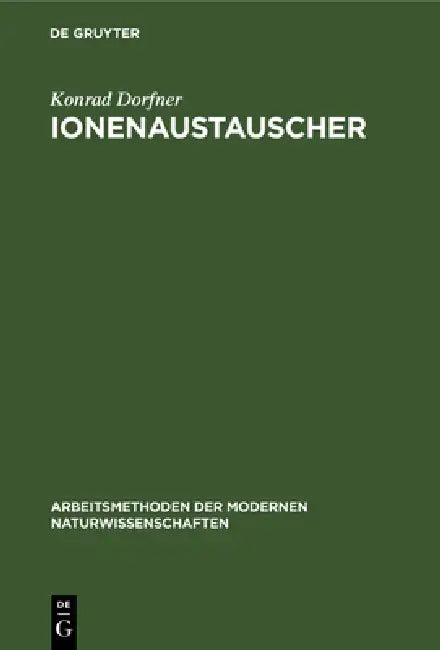 Ionenaustauscher (English, Konrad Dorfner)