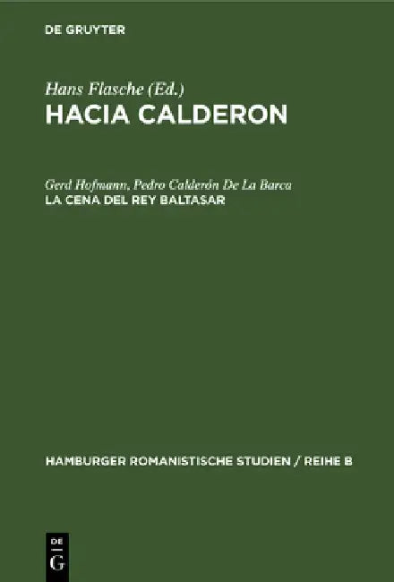 La Cena del Rey Baltasar (English, Gerd Hofmann | Pedro Calderón de la Barca)