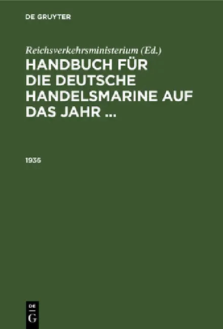 1936 (English, Reichsverkehrsministerium)