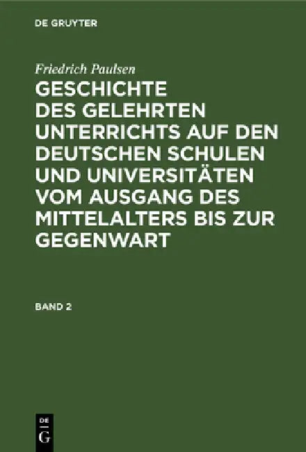 Friedrich Paulsen (English, Friedrich Paulsen)