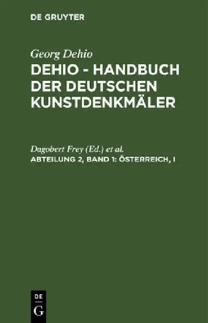 Österreich, I (English, Dagobert Frey)