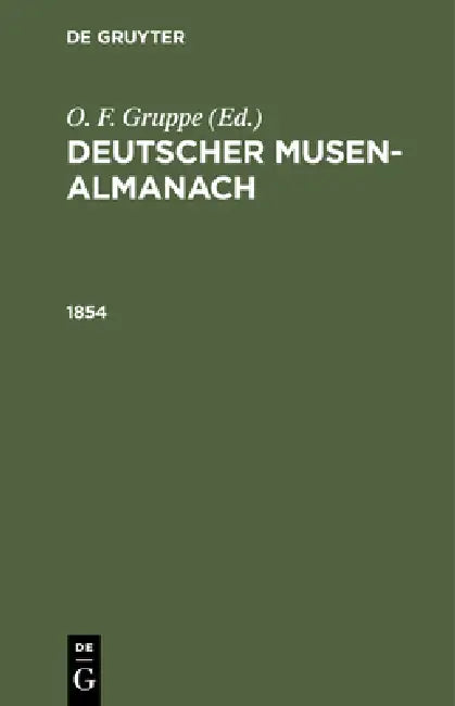 1854 (English, O. F. Gruppe)