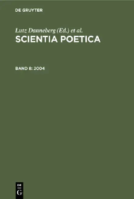 2004 (English, Lutz Danneberg | Andreas Kablitz | Wilhelm Schmidt-Biggemann)