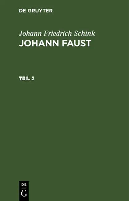 Johann Friedrich Schink (English, Johann Friedrich Schink)