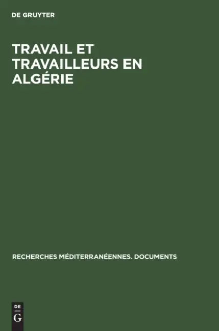 Travail Et Travailleurs En Algérie (English, P. Bourdieu)