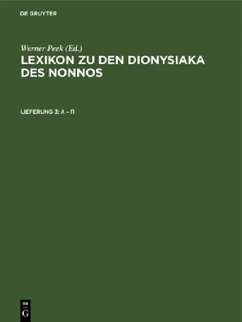 (Λ-Π) (English, Werner Peek)