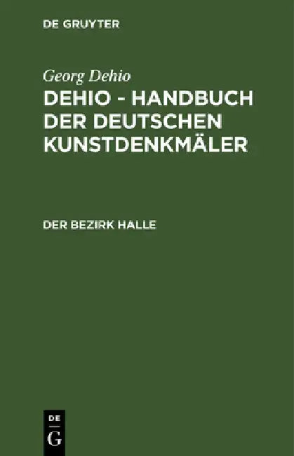 Der Bezirk Halle (English, Abteilung Forschung Des Instituts Für De | Edgar Lehmann)