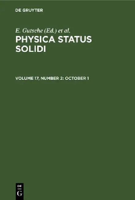 October 1 (English, E. Gutsche | K. Müller | P. Görlich)