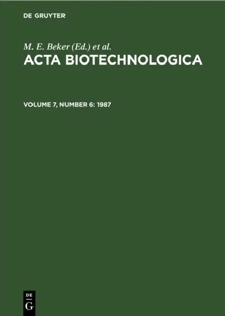 1987 (English, No Contributor)