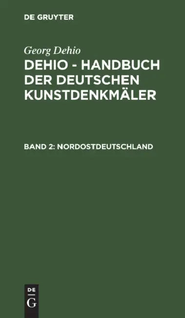 Nordostdeutschland (English, Ernst Gall | Georg Dehio)
