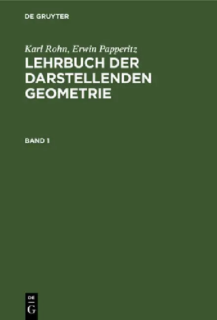 Karl Rohn; Erwin Papperitz (English, Karl Rohn | Erwin Papperitz)