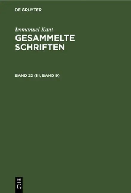 Opus Postumum. Zweite Hälfte (Convolut VII Bis XIII) (English, Immanuel Kant)