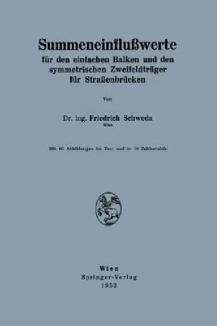 Summeneinflußwerte (English, Friedrich Schweda)