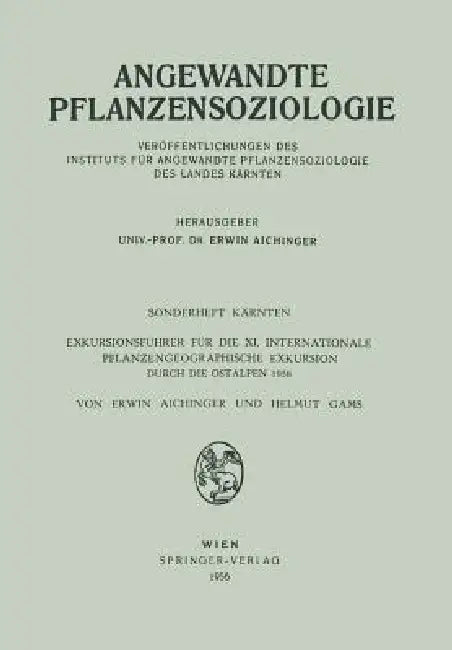 Sonderheft Kärnten (English, Erwin Aichinger | Helmut Gams)
