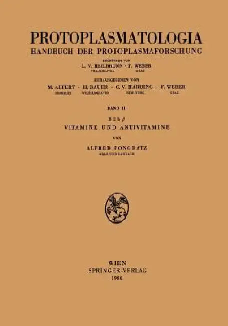 Vitamine Und Antivitamine (English, Alfred Pongratz)