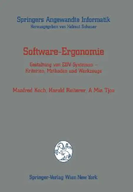 Software-Ergonomie (English, Manfred Koch | Harald Reiterer | A. Min Tjoa)