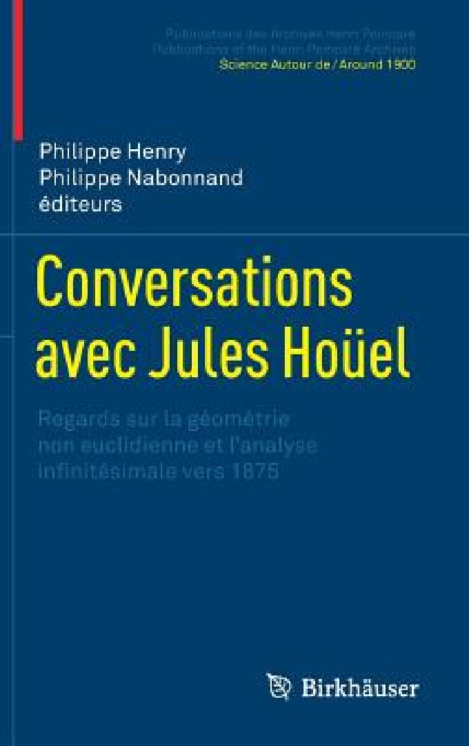 Conversations Avec Jules Hoüel (English, Philippe Henry | Philippe Nabonnand)