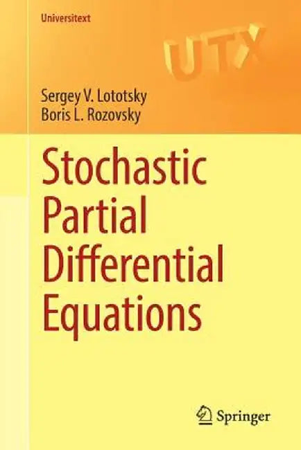 Stochastic Partial Differential Equations (English, Lototsky Sergey V)