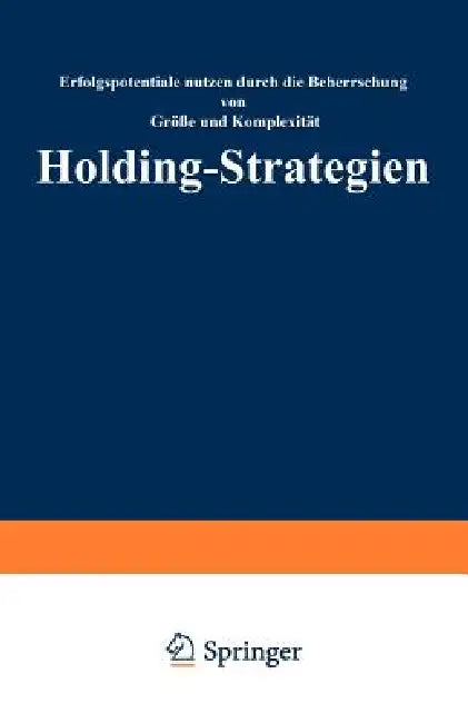 Holding-Strategien (English, Christof Schulte)