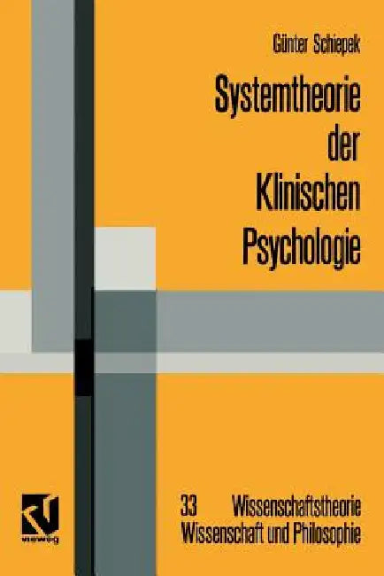 Systemtheorie Der Klinischen Psychologie (English, Günter Schiepek)