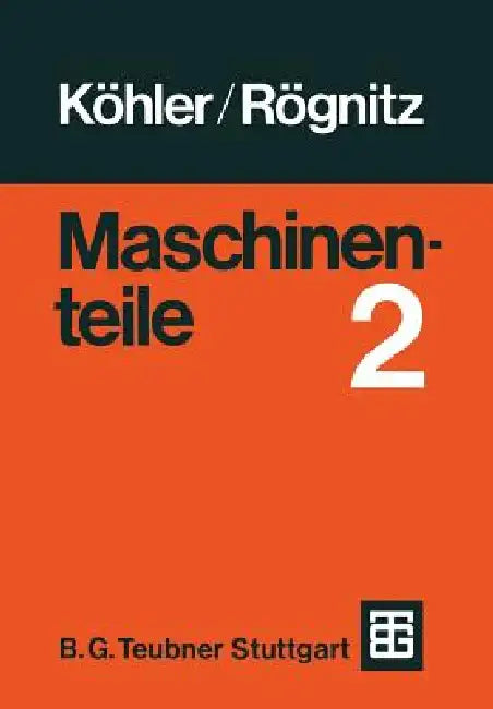 Maschinenteile (English, G. Köhler)