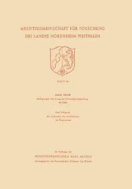 Bedingungen Und Gang Der Kohlenhydratsynthese Im Licht / Die Endstufen Des Stoffabbaues Im Organismu (English, Rudolf Schenck | Rudolf Schenck)