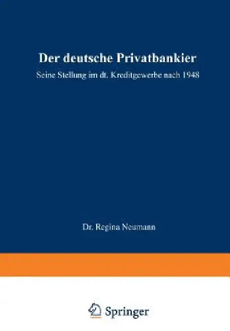 Der Deutsche Privatbankier (English, Regina Neumann)