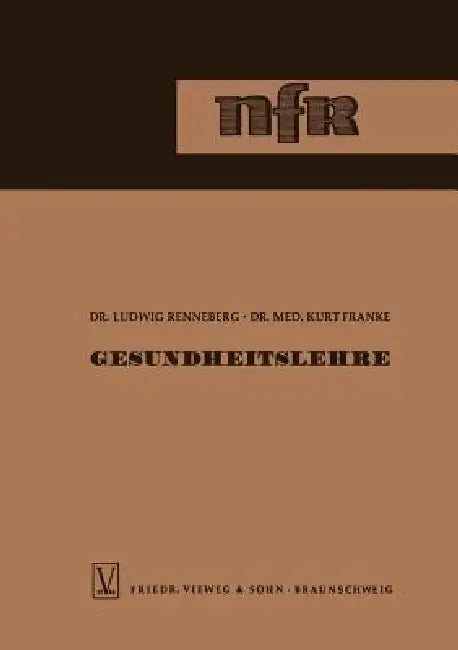 Gesundheitslehre (English, Ludwig Renneberg)