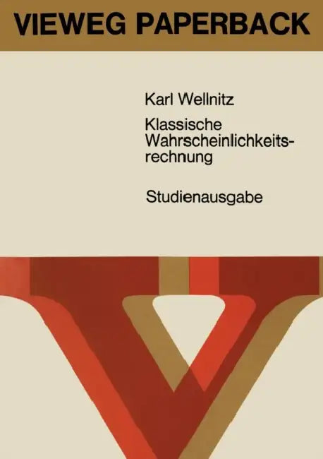 Klassische Wahrscheinlichkeitsrechnung (English, Karl Wellnitz)