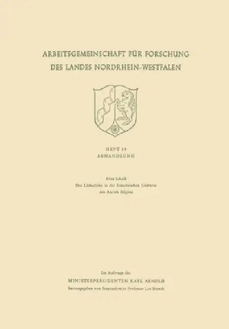 Das Lächerliche in der französischen Literatur des Ancien Régime (English, Fritz Schalk)