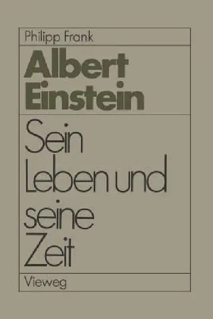 Einstein (English, Philipp Frank)