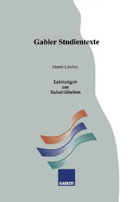 Leistungen Zur Rehabilitation (English, Martin Löschau)