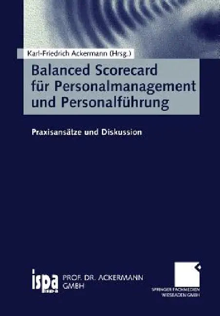 Balanced Scorecard Für Personalmanagement Und Personalführung (English, Karl-Friedrich Ackermann)