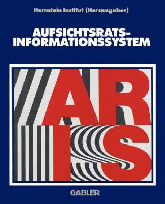 Aufsichtsrats-Informationssystem (English, Leo W. Chini)
