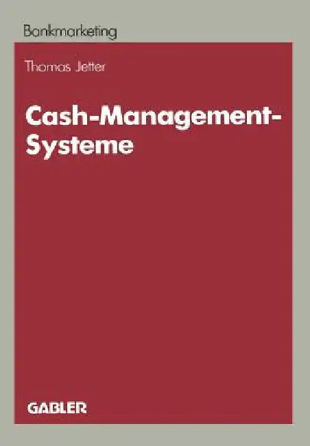 Cash-Management-Systeme (English, Thomas Jetter)