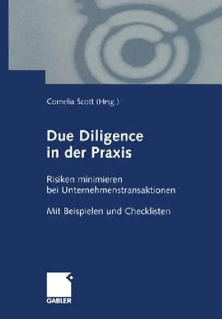 Due Diligence in Der PRAXIS (English, Cornelia Scott)